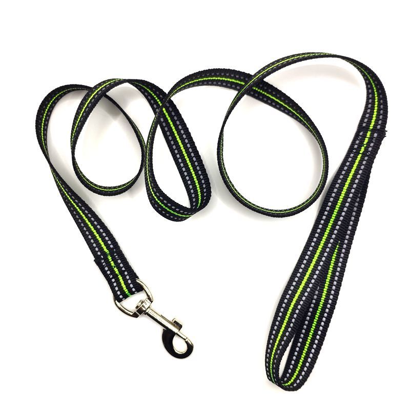 Fashionable Reflective Pet Leash for Safe Daily Walks, Adjustable Length, Multiple Colors, Suitable for Cats and Dogs1.5cm x 120cm Orange