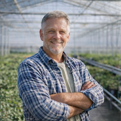 Canadian greenhouse farm owners